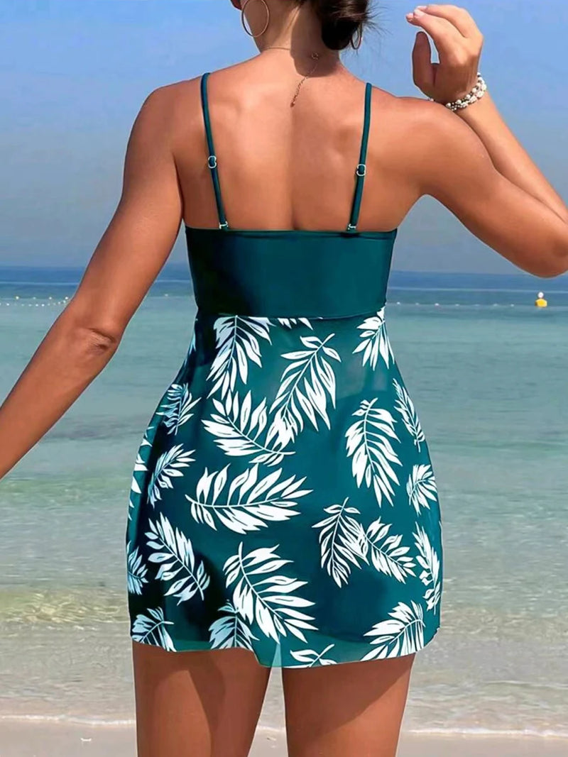 Tankini Floral Décontracté - Confort & Style