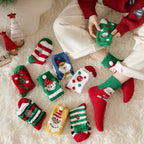 Chaussettes polaires chaudes boule de Noël -  Idée cadeau