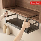 Étagère de Rangement en Acier Inoxydable - Zéro Installation