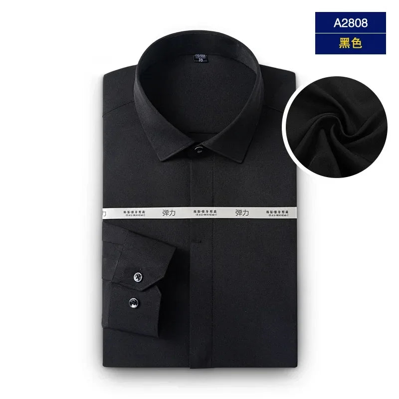 Chemise Infroissable & Élastique - Homme