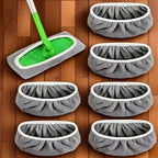 5x Mops en Microfibre Lavables & Réutilisables