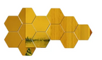 24 Miroirs Hexagonaux 3D Auto-adhésifs