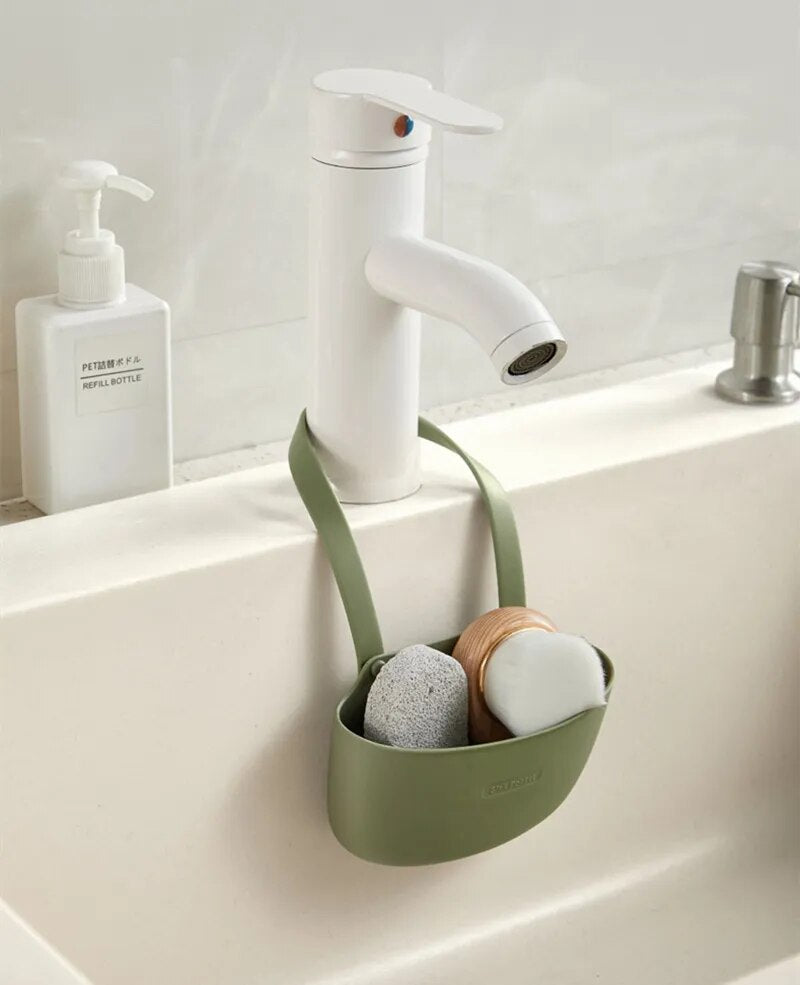 Support de rangement en silicone facile à installer - Système de vidange