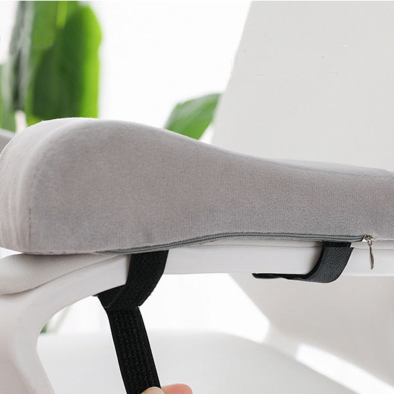 Coussinets d'accoudoir en mousse à mémoire de forme pour chaise de bureau