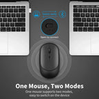 Souris sans-fil Bluetooth - Ultra Silencieuse