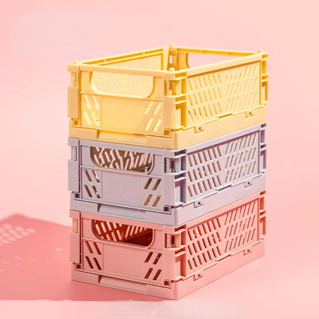2x Boîte de Rangement Pliable - Gain de place