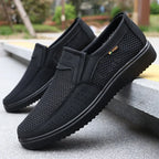 Mocassin en Maille Respirante Confortables et Décontractées Homme