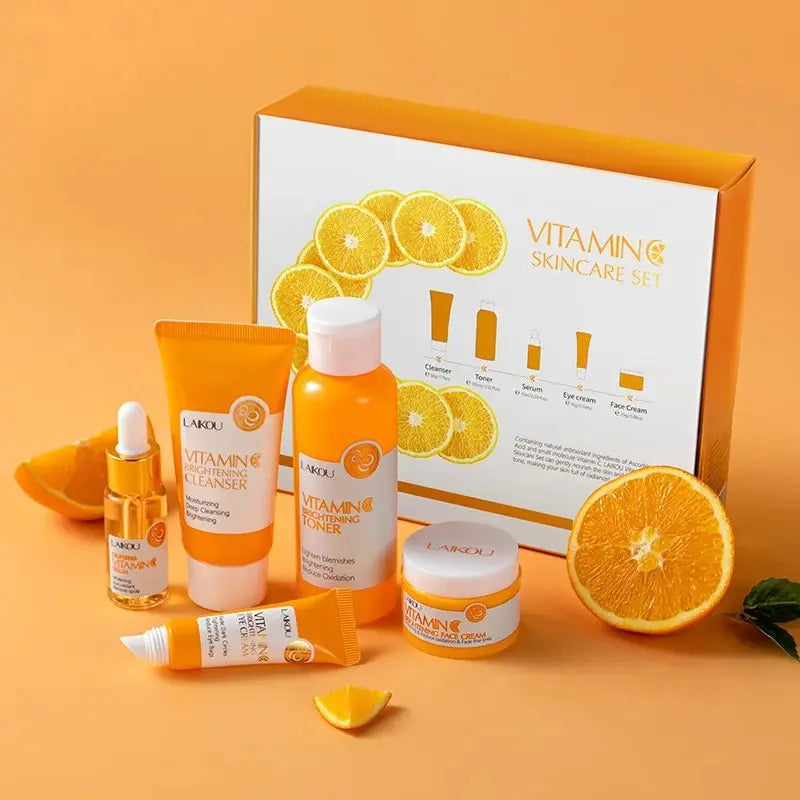 Coffret Soin Complet 5PCS à la Vitamine C