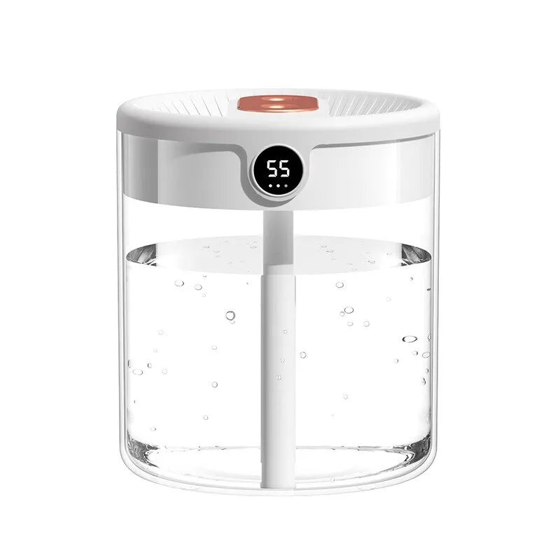 Humidificateur à double pulvérisation avec USB - Grande capacité 2L