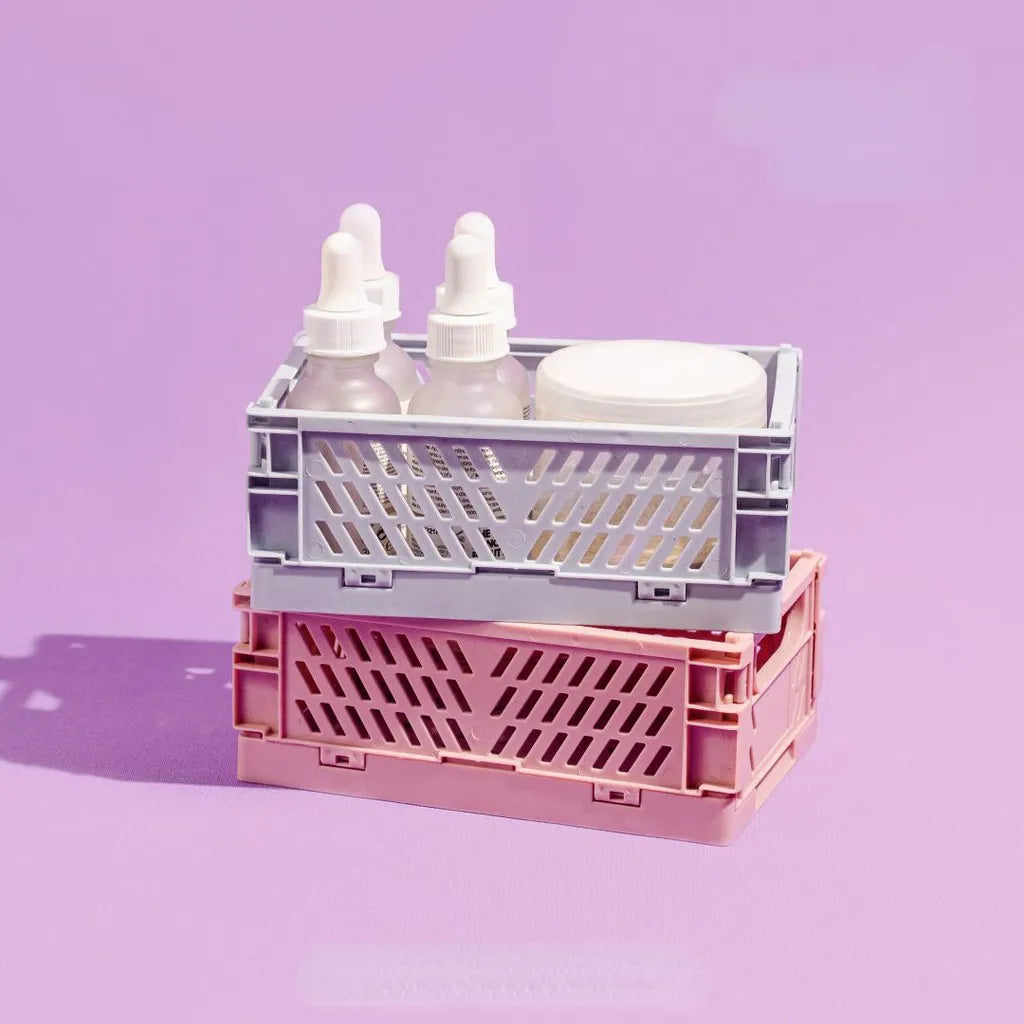 2x Boîte de Rangement Pliable - Gain de place