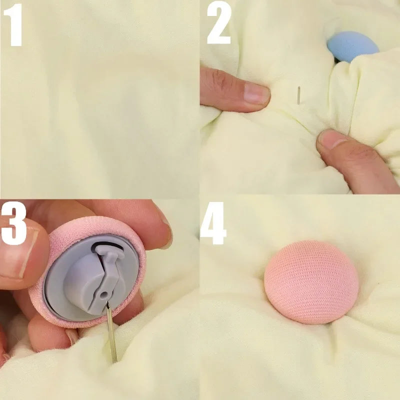 Boutons de Fixation Drap & Couette Antiglisse - 20PCS
