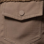 Veste Sherpa Bi-matière pour Homme