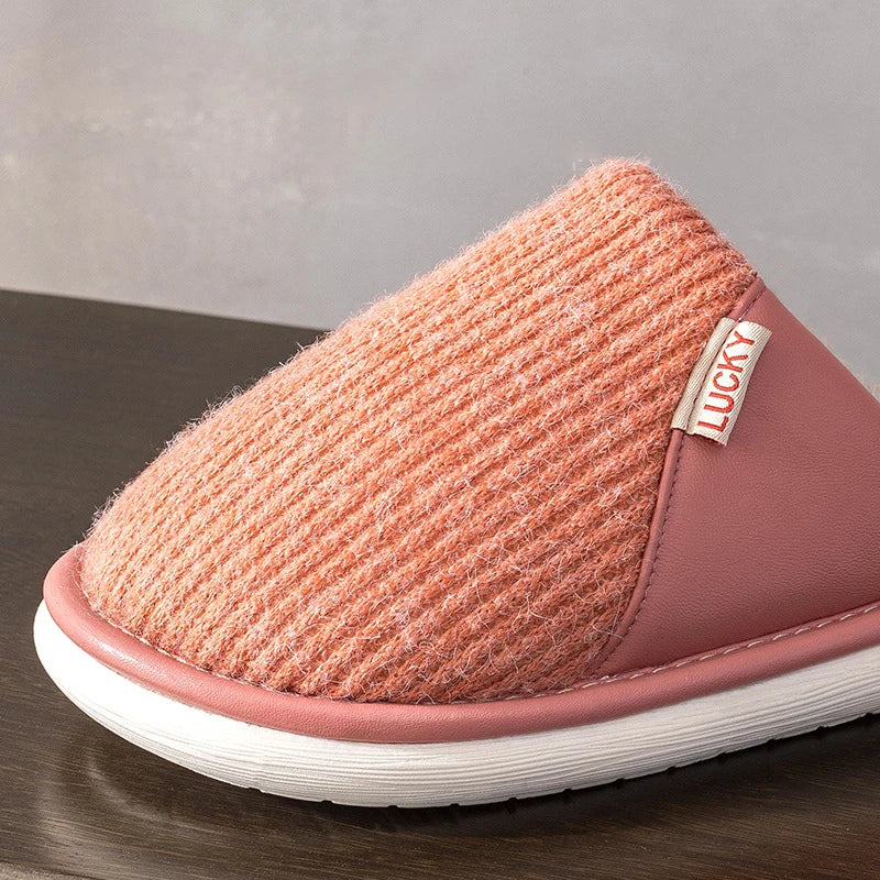 Pantoufles en Velours Côtelé ULTRA Chaudes