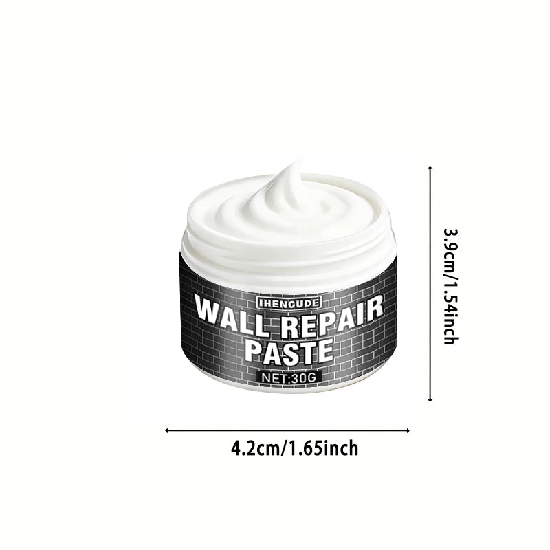Pâte de Réparation & Restauration pour Murs – Enduit Reboucheur de Fissures, Trous & Rayures