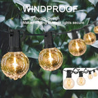 Lot de 20 Crochets à Vis avec Clip de Sécurité – Fixation pour Guirlandes Lumineuses, Plantes Suspendues & Décoration