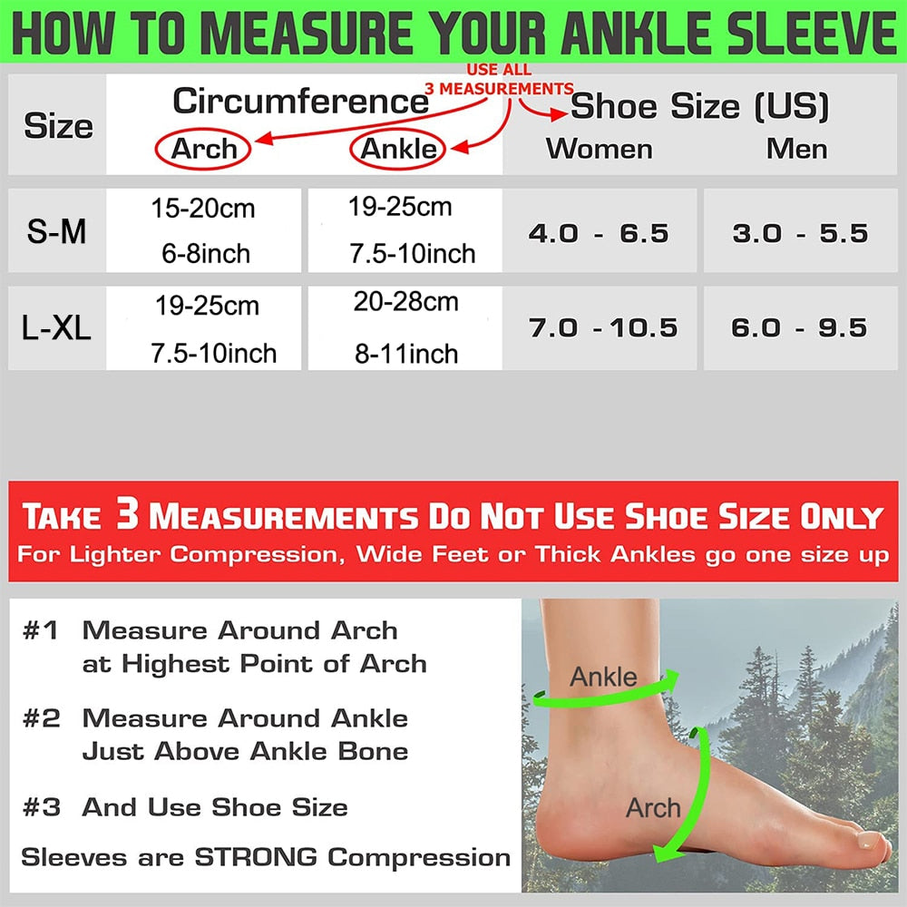 2x Paire de Chaussettes de compression - Soulagement des douleurs anti-fatigue