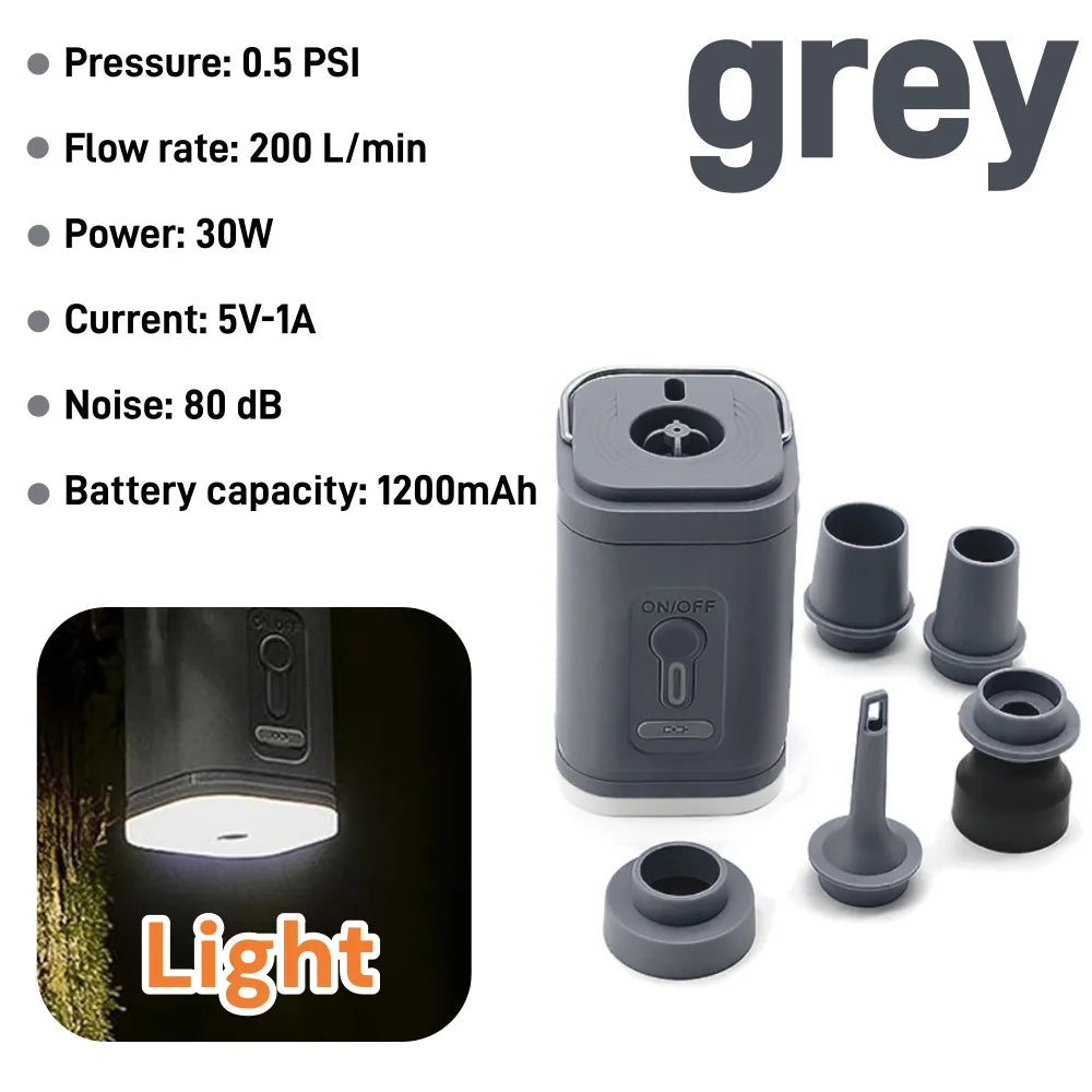 Mini Pompe à Air Électrique Sans Fil Rechargeable