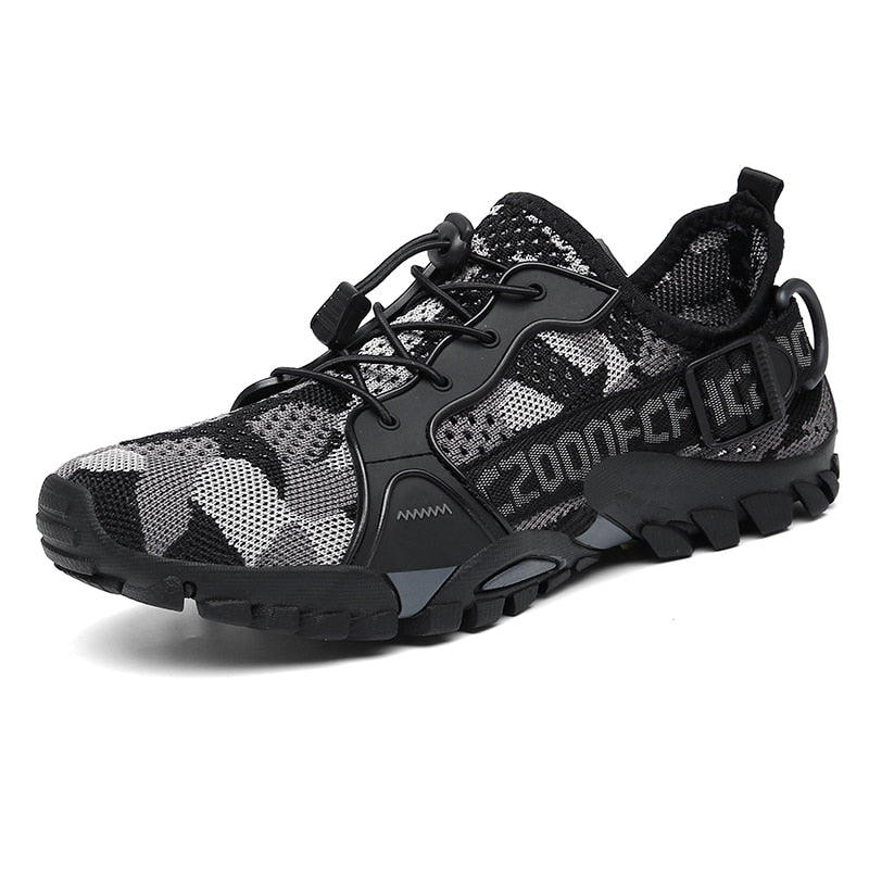 Lightweight and breathable hiking shoes