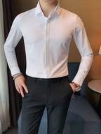 Chemise Infroissable & Élastique - Homme