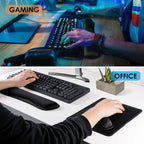 Tapis de souris et clavier confortables avec protection du poignet