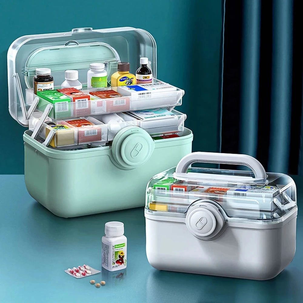 Boîte de premier soin médicaux - Grande capacité