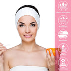 Lot de 4 bandeaux réglable pour soins & maquillage