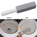 2x Brosse de toilette magique en pierre ponce