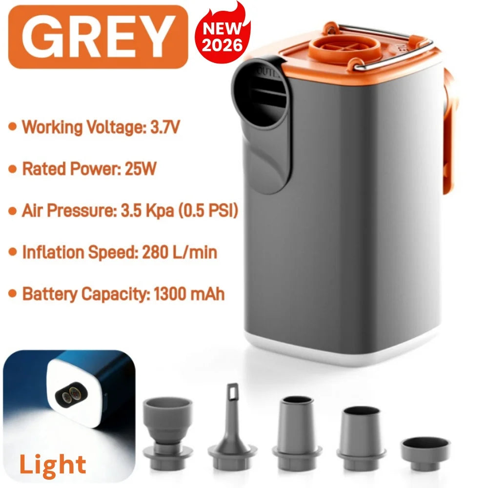 Mini Pompe à Air Électrique Sans Fil Rechargeable