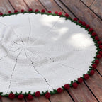 Plaid Crochet Bouquet de Fleurs
