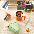 Tasse Isotherme Portable à Thé avec Filtre en Acier + Paille OFFERTE