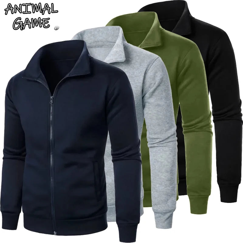 Gilet à Col Cheminé à Zip - Homme