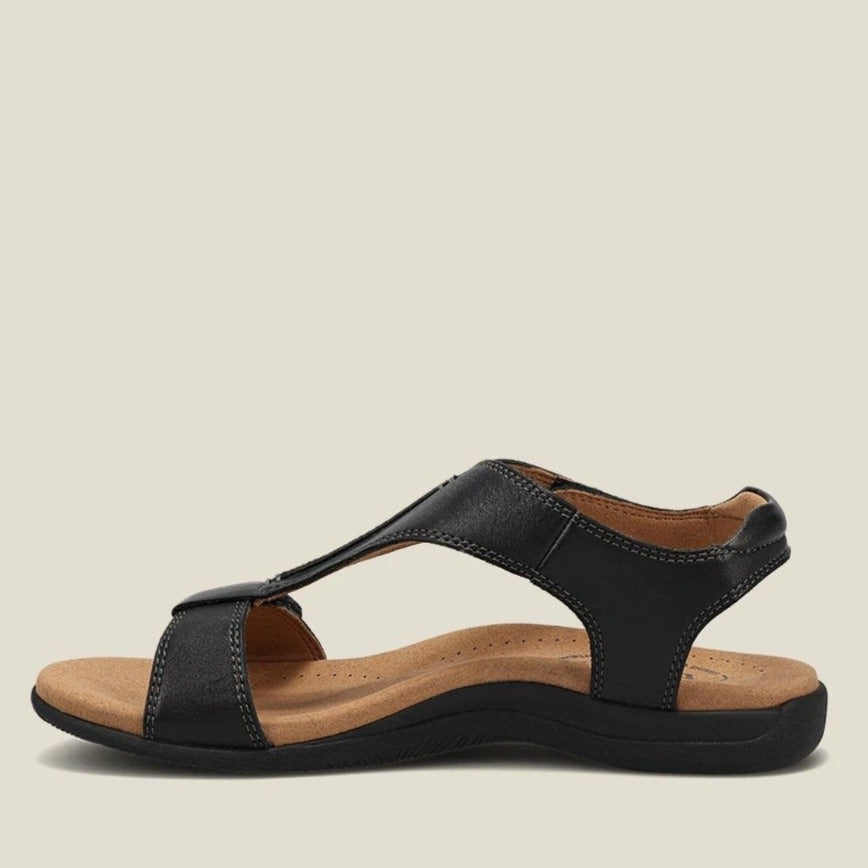 Orthopedic summer sandals for arch support