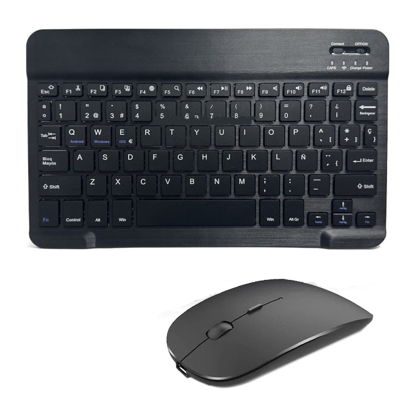 Mini Clavier et souris sans fil Bluetooth