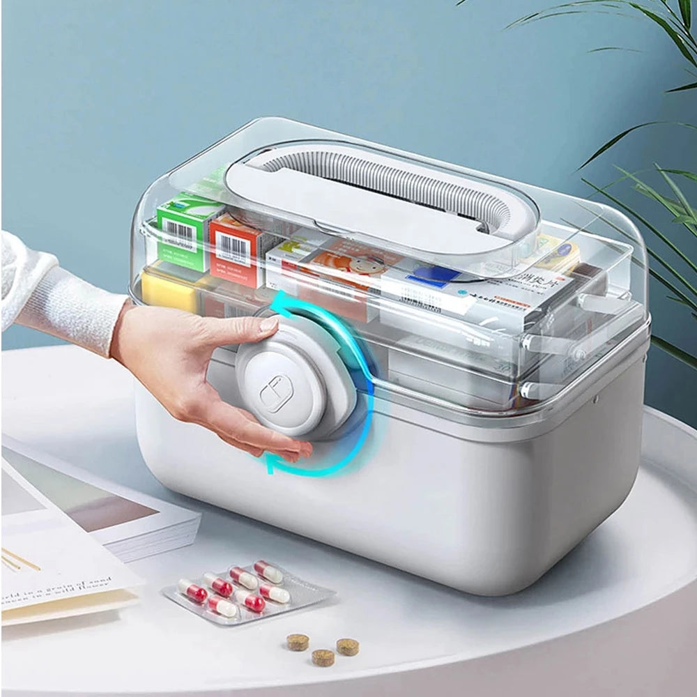 Boîte de premier soin médicaux - Grande capacité