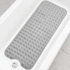 Tapis de Baignoire Extra Long à Ventouses Antidérapantes