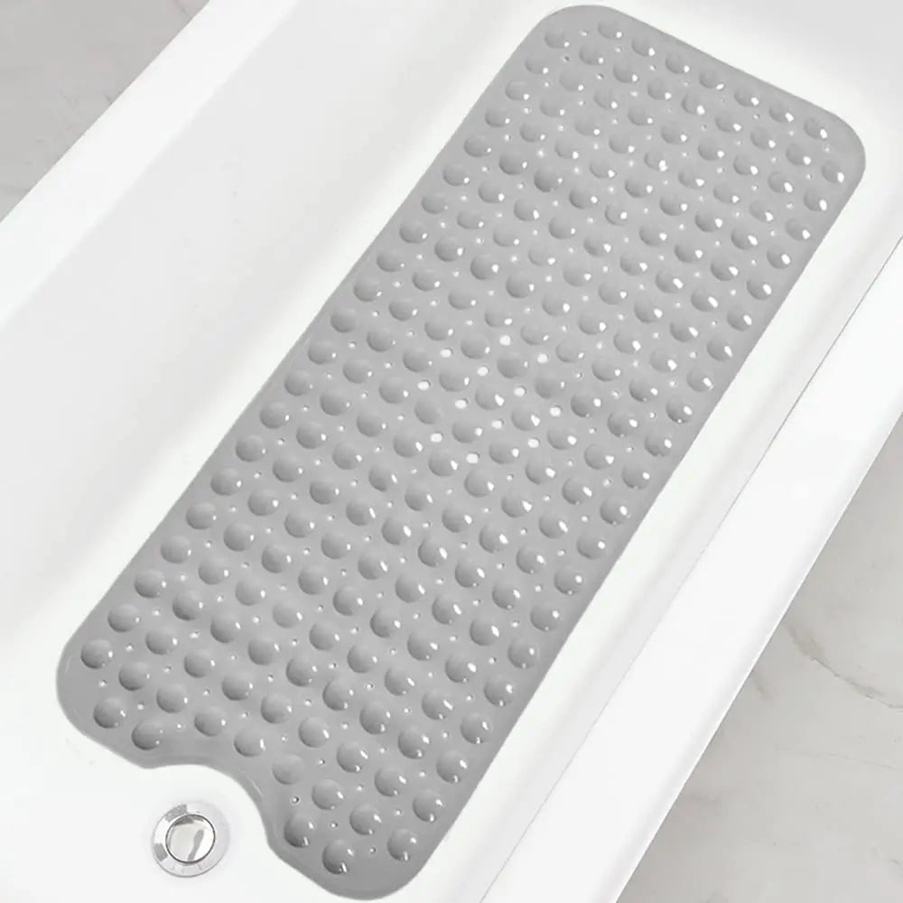 Tapis de Baignoire Extra Long à Ventouses Antidérapantes