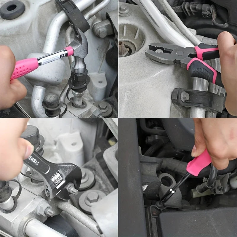 Boîte à Outils 25PCS - Idéal Bricolage & Entretien de Voiture