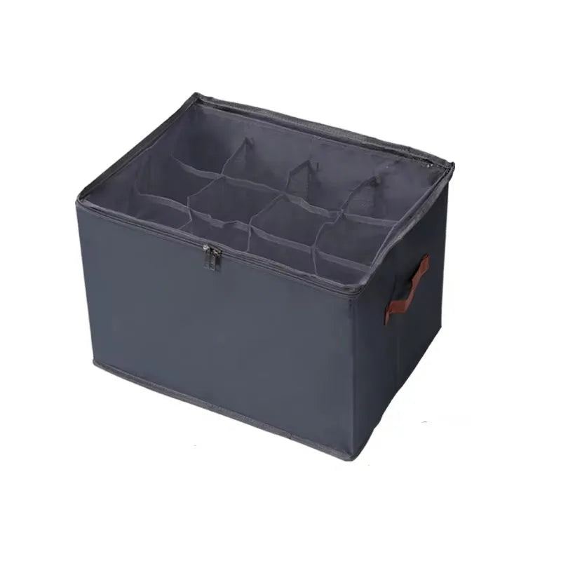 Compartmented Shoe Storage Organizer Box