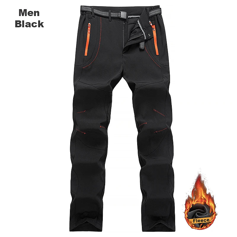 Pantalon de Travail Doublé Imperméable & Coupe-Vent