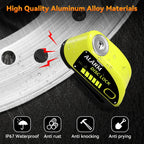 Alarme antivol rechargeable pour moto