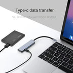Hub USB-C Multiports avec HDMI 4K et Charge PD – Adaptateur USB 3.0 pour PC, MacBook et Tablette