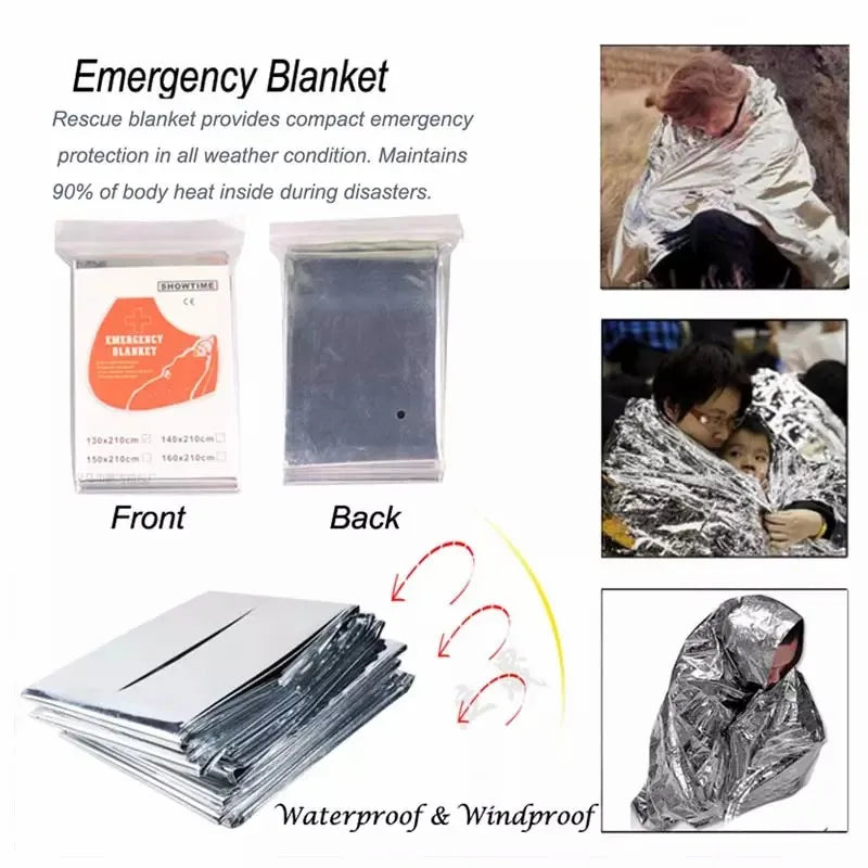 Kit de survie militaire pour aventure en plein air