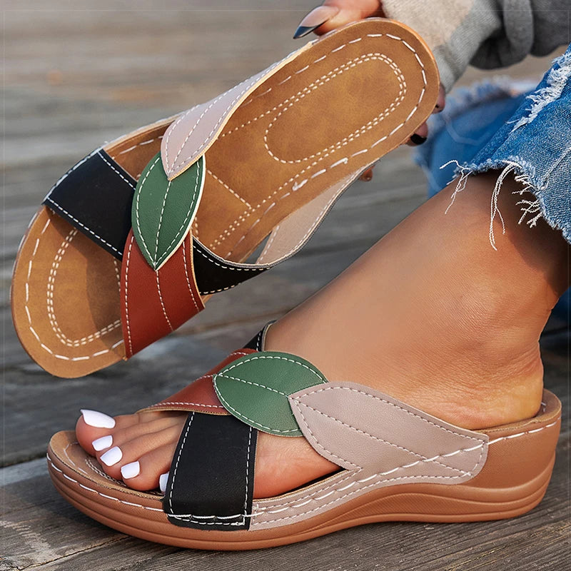 Sandales Ouvertes Antidérapantes – Look Nature Chic