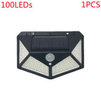 2x Applique solaire avec capteur de mouvement