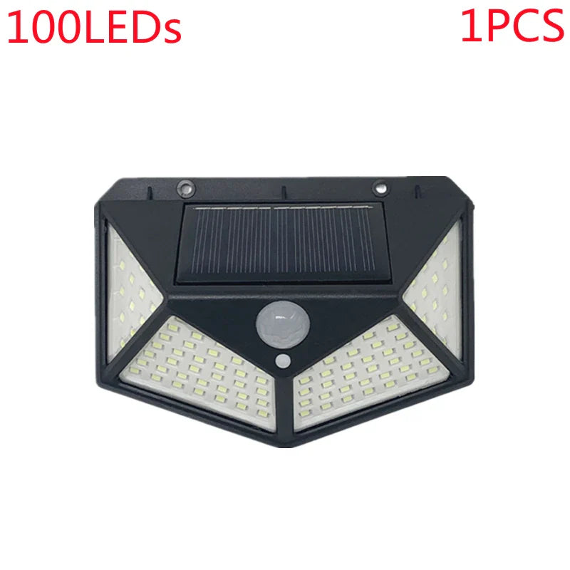 2x Applique solaire avec capteur de mouvement