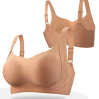 Soutien-gorge en Soie Glacée sans armatures et coutures ajustable