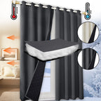 Rideau Matelassé Thermique Occultant