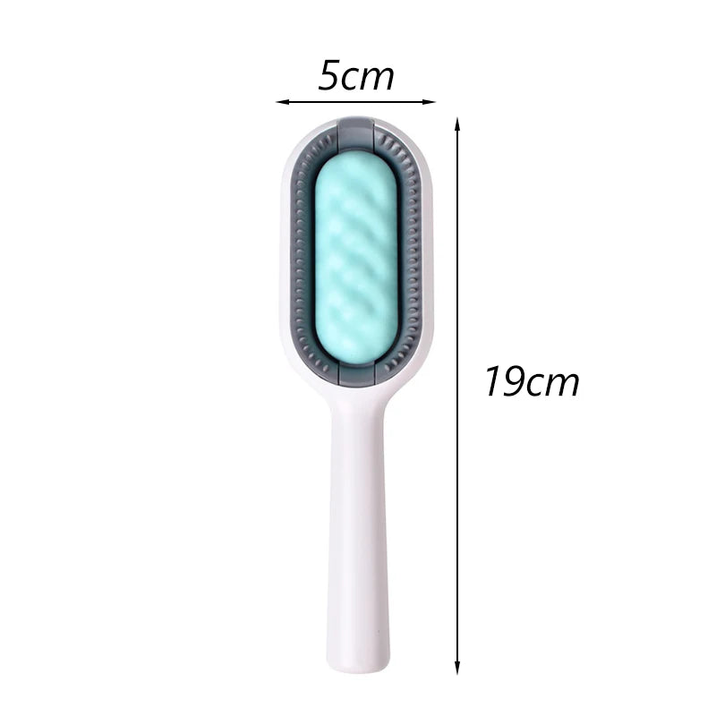 Brosse à poils en plastique avec réservoir d'eau