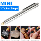 Mini Stylo Graveur Sans Fil - Kit Complet