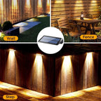 2 Appliques Murales Solaires LED Extérieur Imperméables